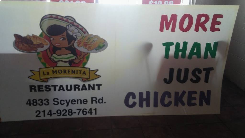 Restaurante La Morenita | restaurant | 4833 Scyene Rd, Dallas, TX 75210, USA | 2149287641 OR +1 214-928-7641