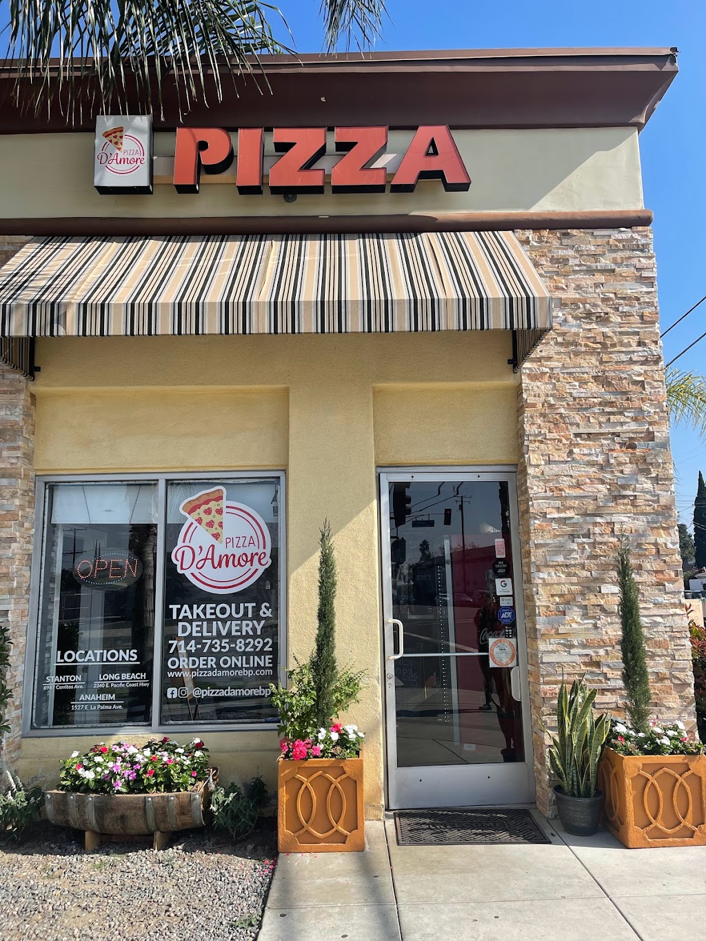 Pizza D’Amore | restaurant | 6462 Stanton Ave Suite A, Buena Park, CA 90621, USA | 7147358292 OR +1 714-735-8292