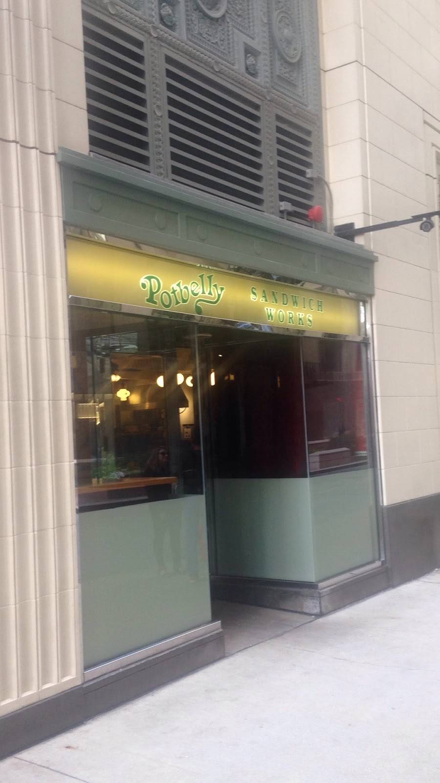 Potbelly Sandwich Shop | restaurant | 175 W Jackson Blvd, Chicago, IL 60604, USA | 3125881150 OR +1 312-588-1150