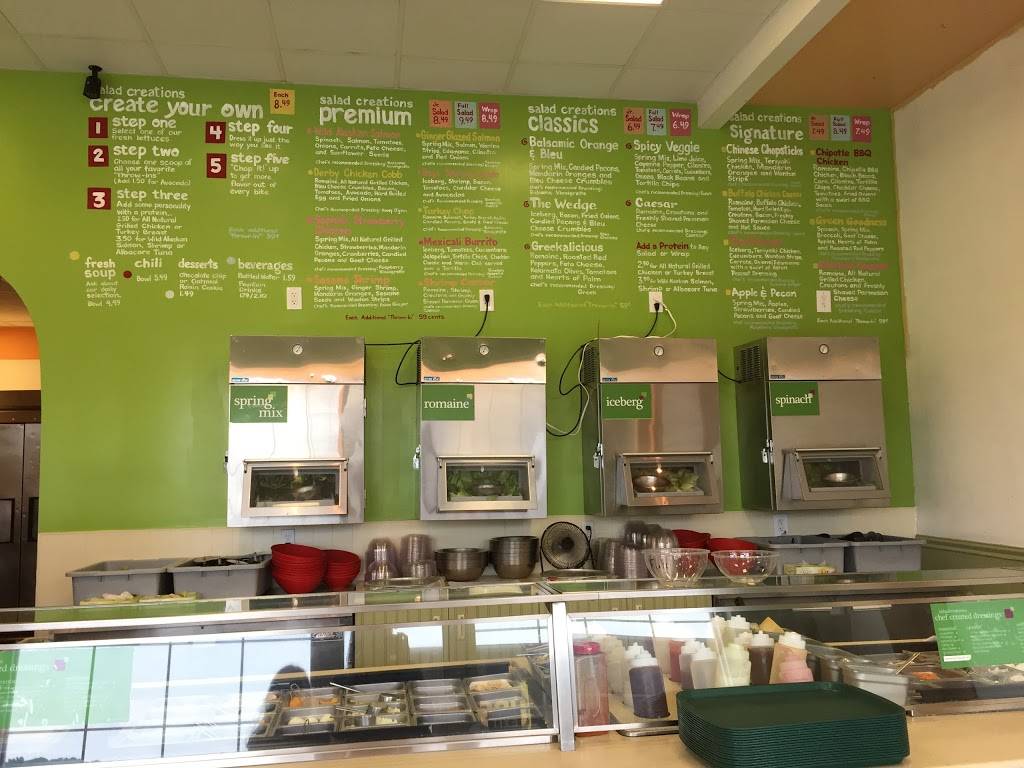 Salad Creations | restaurant | 22 Clifton Country Rd, Clifton Park, NY 12065, USA | 5183738328 OR +1 518-373-8328