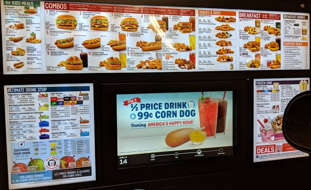 Sonic Drive-In | restaurant | 602 N JK Powell Blvd, Whiteville, NC 28472, USA | 9102076690 OR +1 910-207-6690