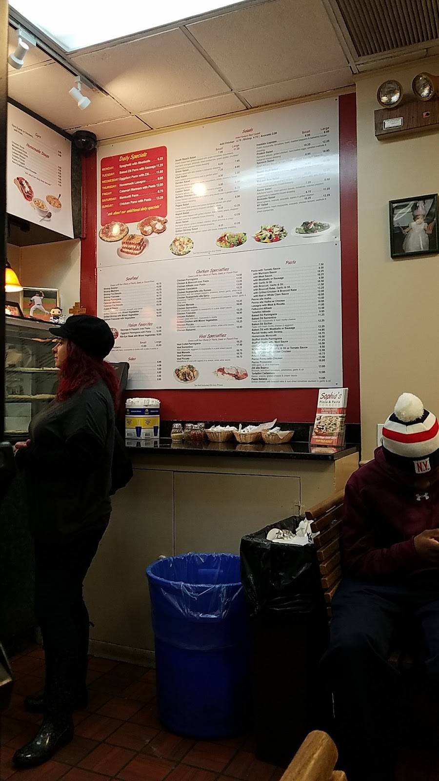 Sophias Pizza & Pasta | restaurant | 702 McLean Ave, Yonkers, NY 10704, USA | 9149656565 OR +1 914-965-6565