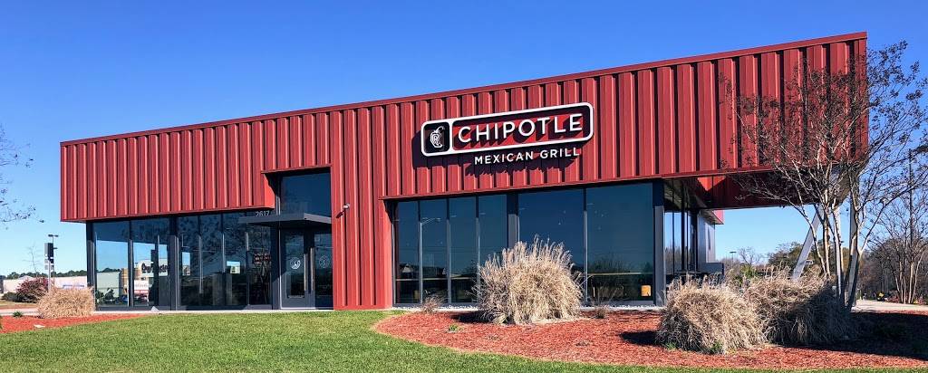 Chipotle Mexican Grill | restaurant | 2617 David H McLeod Blvd, Florence, SC 29501, USA | 8437733104 OR +1 843-773-3104