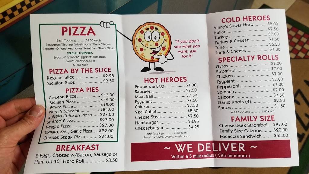 Vinnys II | restaurant | 163 Ledgedale Rd, Greentown, PA 18426, USA | 5702903961 OR +1 570-290-3961