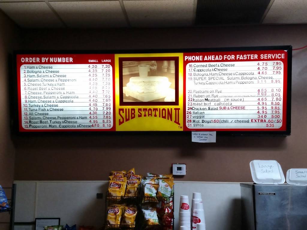 Sub Station II | restaurant | 3101 Fern Valley Rd, Louisville, KY 40213, USA | 5029641075 OR +1 502-964-1075