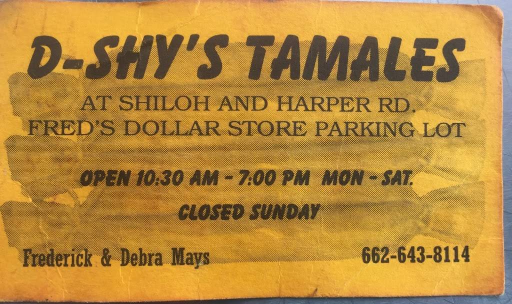 D-Shys Tamales | restaurant | 1601 N Harper Rd, Corinth, MS 38834, USA | 6626438114 OR +1 662-643-8114