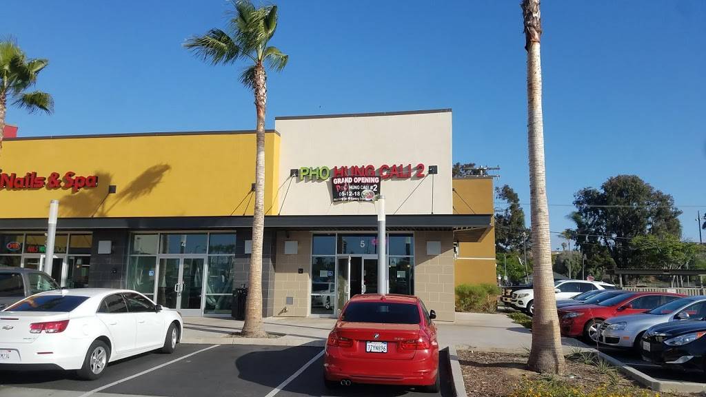 Pho Hung Cali 2 | restaurant | 6 N 4th Ave #5, Chula Vista, CA 91910, USA | 6195919979 OR +1 619-591-9979