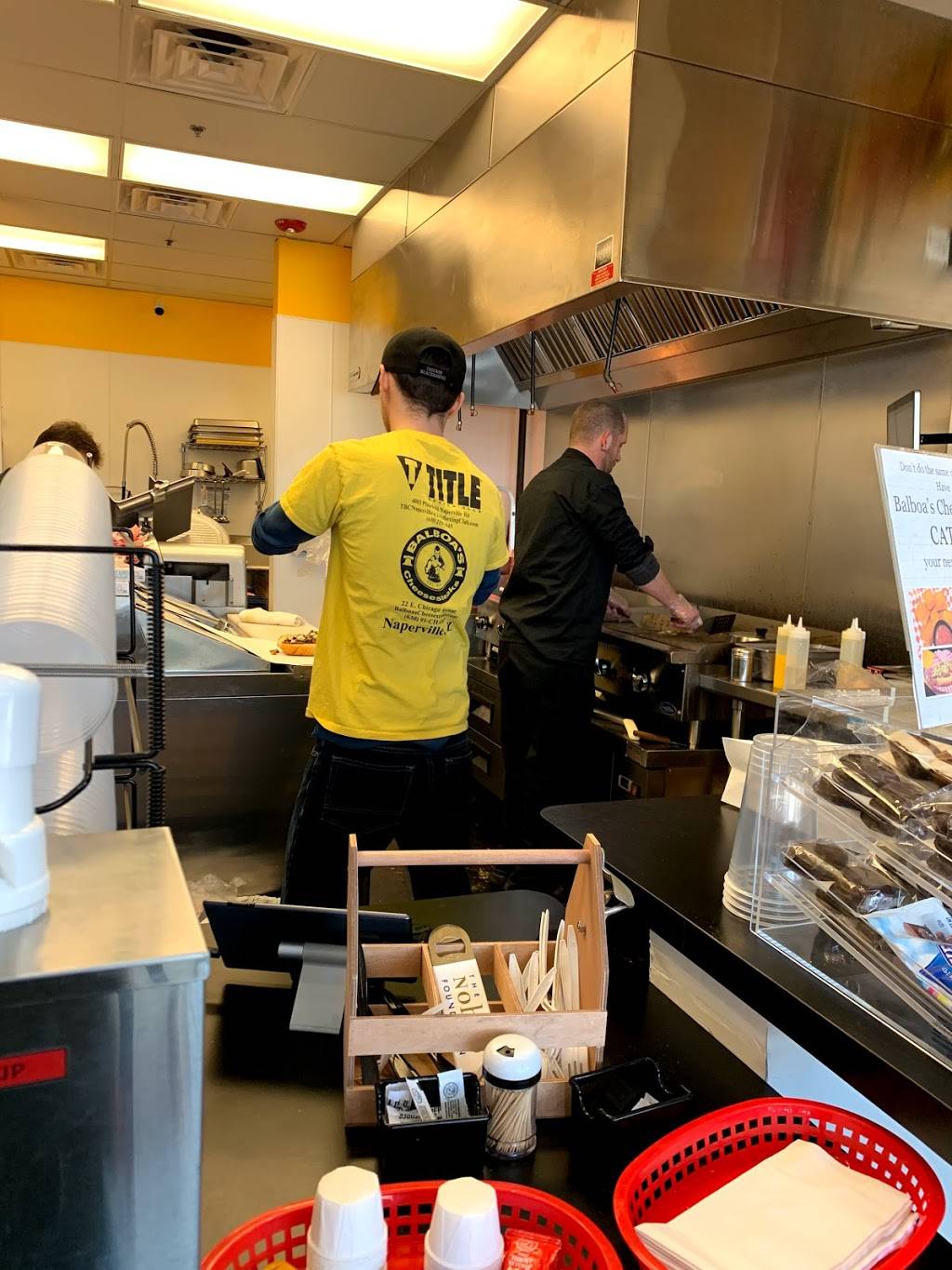 Balboas Cheesesteaks | restaurant | 22 E Chicago Ave #117, Naperville, IL 60540, USA | 6309124267 OR +1 630-912-4267