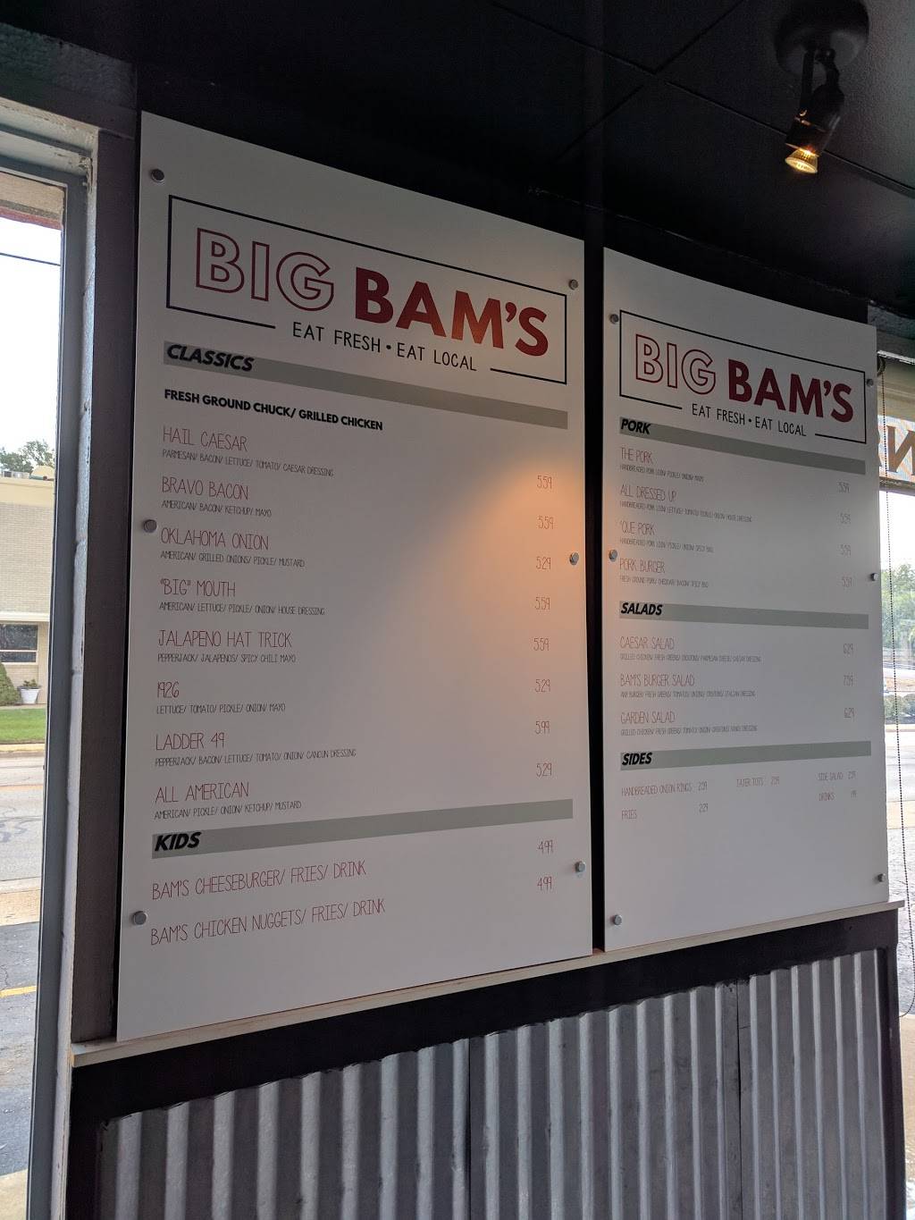 Big Bams Burgers | restaurant | 5930 Nieman Rd #2954, Shawnee, KS 66203, USA | 9139621230 OR +1 913-962-1230