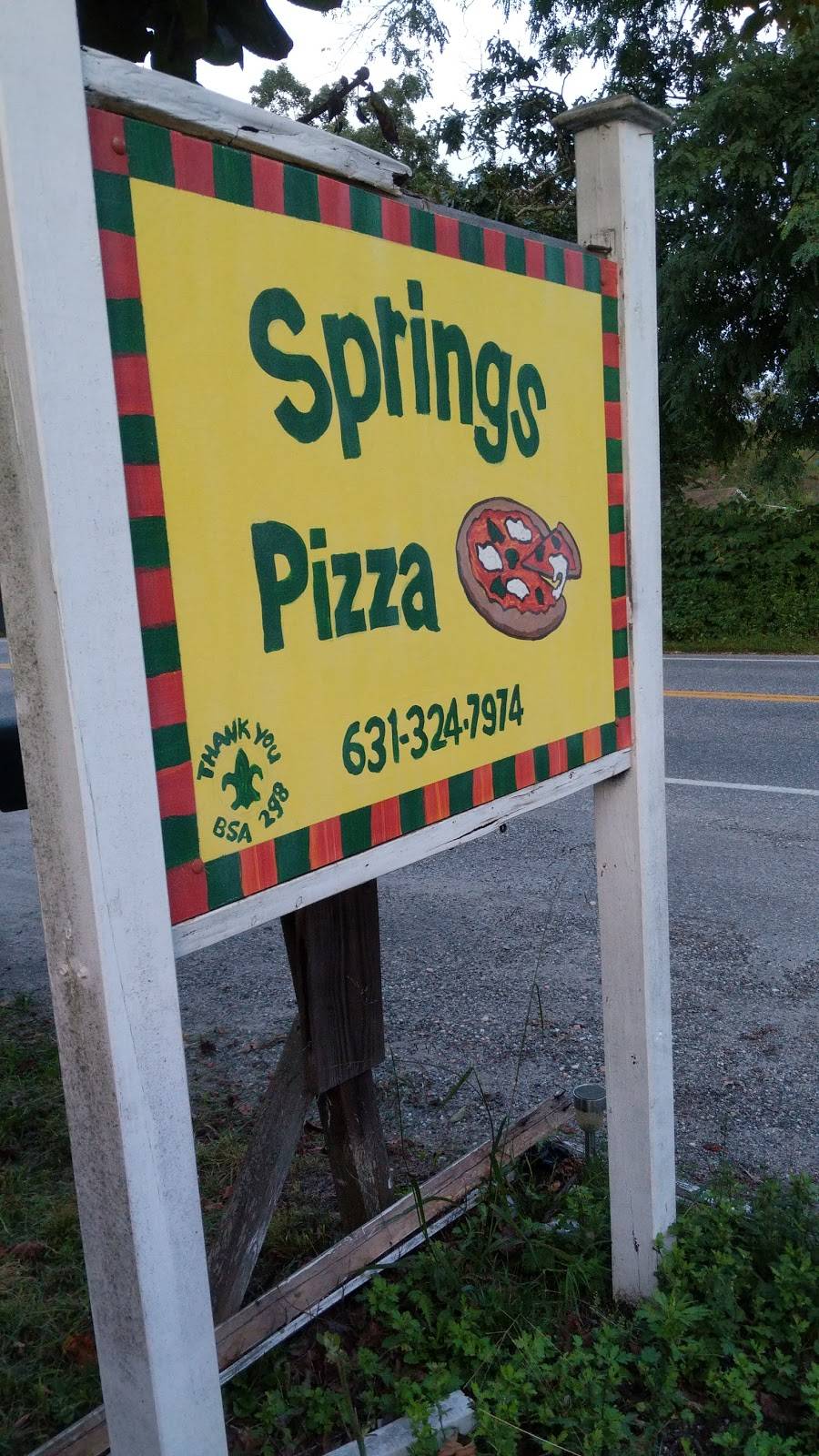 Springs Pizza | restaurant | 841 Springs Fireplace Rd, East Hampton, NY 11937, USA | 6319074039 OR +1 631-907-4039