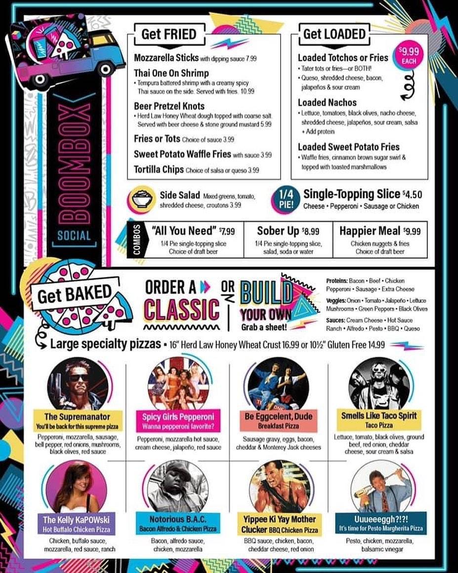 Boombox Social | meal takeaway | 1630 P St, Lincoln, NE 68508, USA | 5315003077 OR +1 531-500-3077