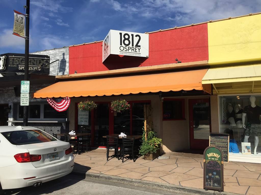 1812 Osprey A Neighborhood Bistro | restaurant | 1812 S Osprey Ave, Sarasota, FL 34239, USA | 9419545400 OR +1 941-954-5400