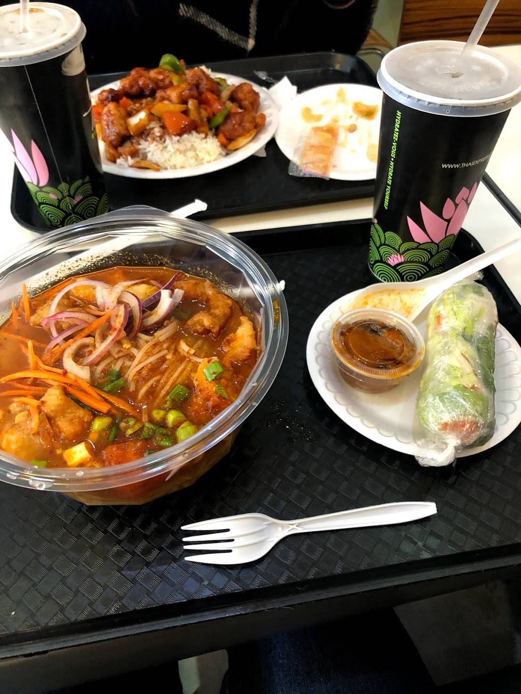 Thai Express | restaurant | 5660 Chemin de la Côte-des-Neiges, Montréal, QC H3T 1Z2, Canada | 5144196985 OR +1 514-419-6985