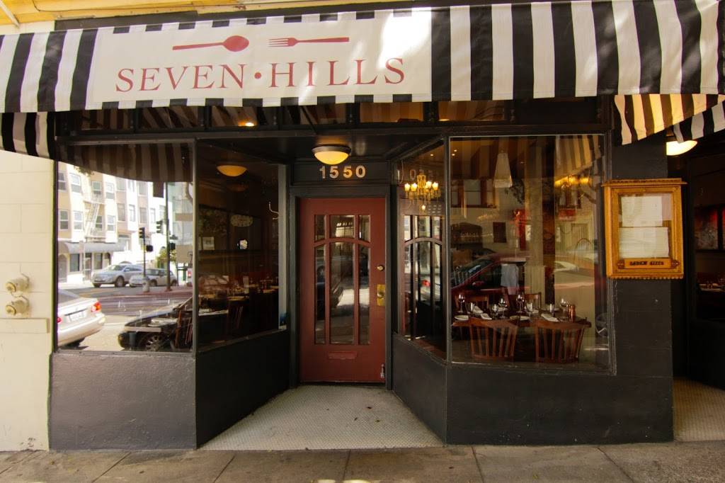Seven Hills | restaurant | 1550 Hyde St, San Francisco, CA 94109, USA | 4157751550 OR +1 415-775-1550
