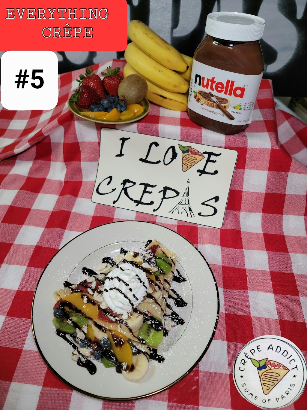 CREPE ADDICT | restaurant | Avenue K East &, 20th St E, Lancaster, CA 93535, USA | 3234776618 OR +1 323-477-6618