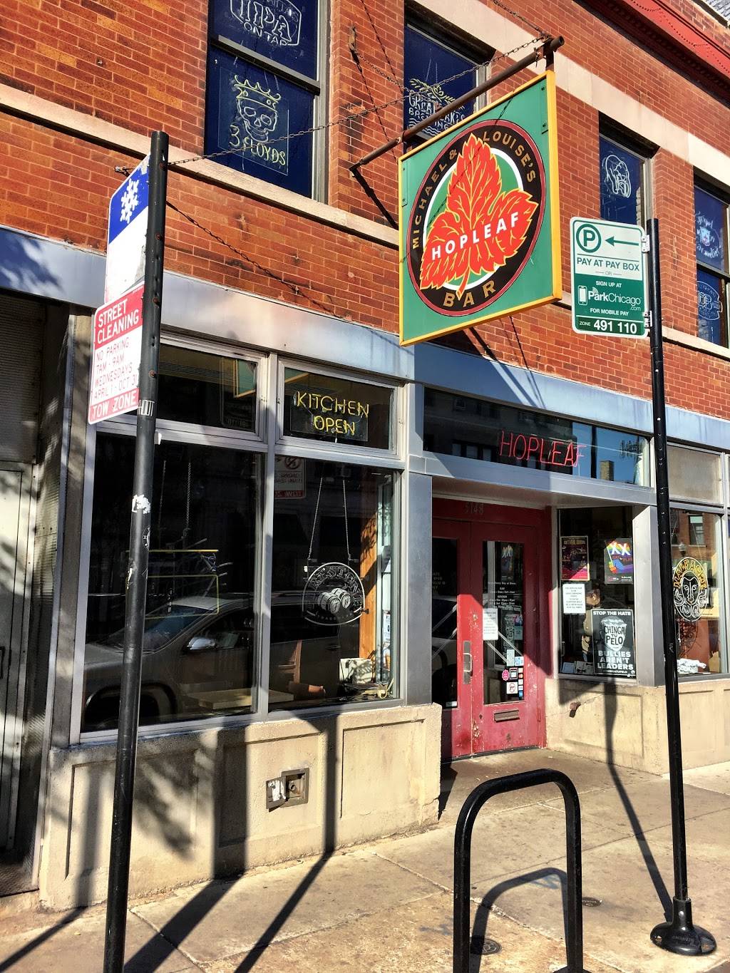 Hopleaf | restaurant | 5148 N Clark St, Chicago, IL 60640, USA | 7733349851 OR +1 773-334-9851