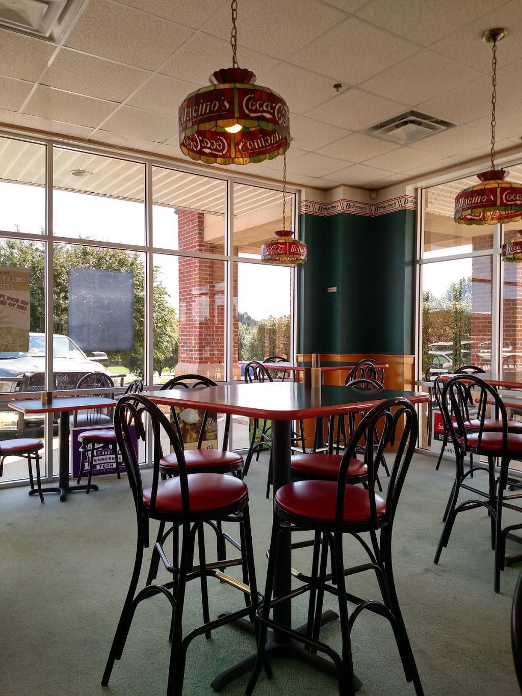 Bellacinos Pizza & Grinders | restaurant | 377 W Jackson St, Cookeville, TN 38501, USA | 9315287600 OR +1 931-528-7600