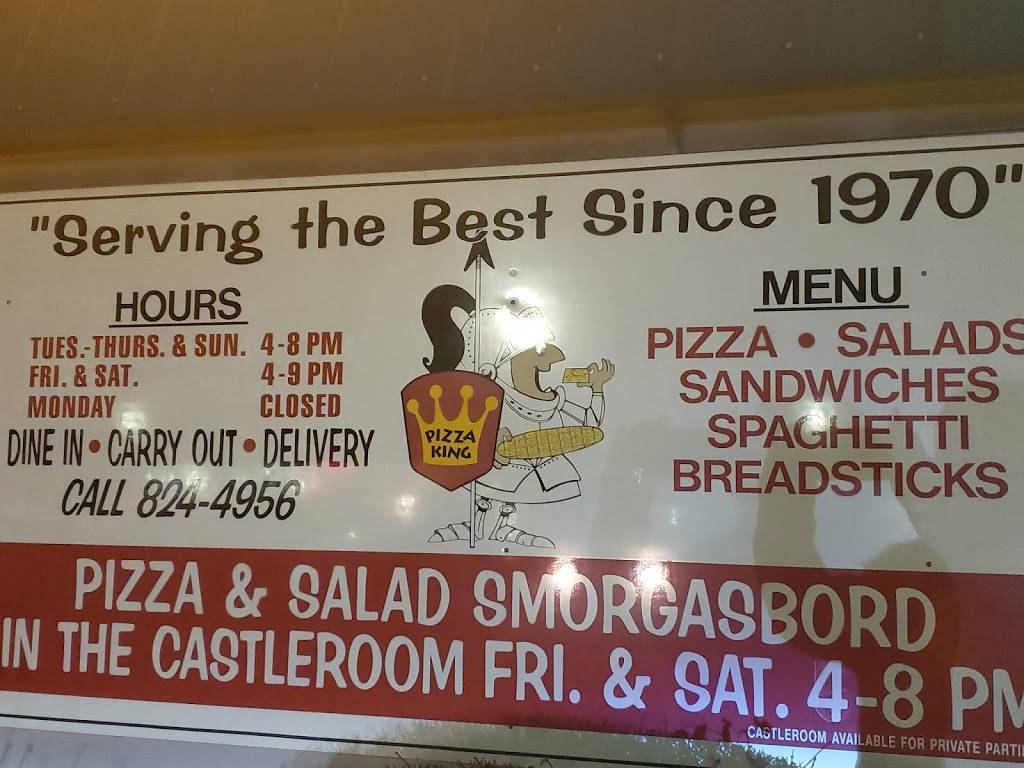 Pizza King | restaurant | 114 W Water St, Bluffton, IN 46714, USA | 2608244956 OR +1 260-824-4956