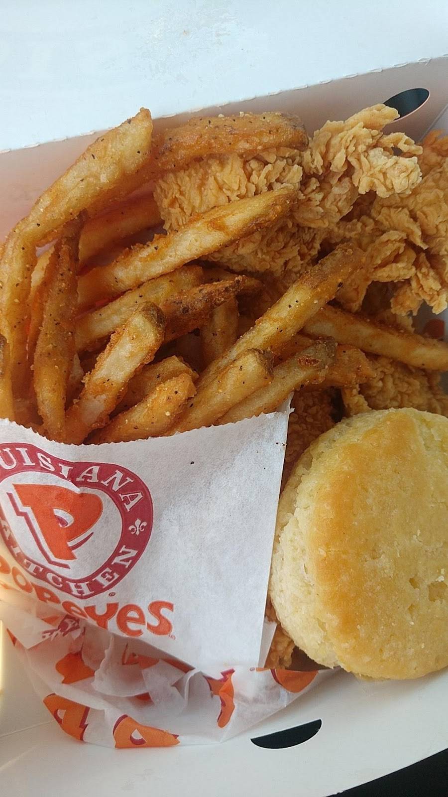 Popeyes Louisiana Kitchen | restaurant | 2387 Ellsworth Rd, Ypsilanti, MI 48197, USA | 7342062006 OR +1 734-206-2006