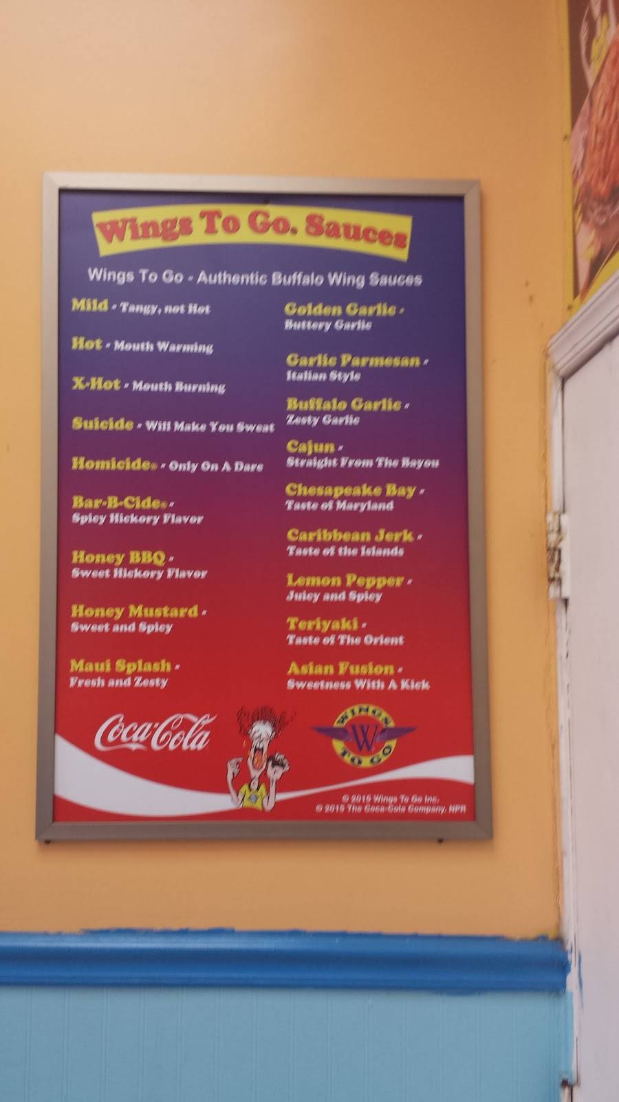 Wings To Go | restaurant | 3502 12th St NE, Washington, DC 20017, USA | 2025297619 OR +1 202-529-7619