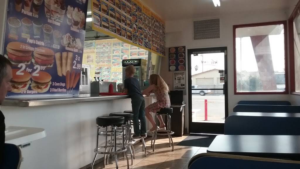 Pops Drive-In | restaurant | 3200 Niles St, Bakersfield, CA 93306, USA | 6618720967 OR +1 661-872-0967