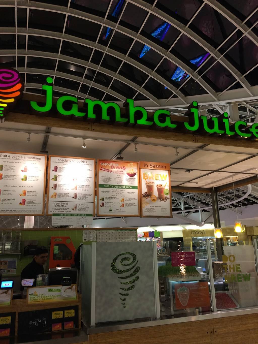 Jamba Juice Galleria Dallas Mall | restaurant | 13350 North Dallas Pkwy, Dallas, TX 75240, USA | 9723850863 OR +1 972-385-0863