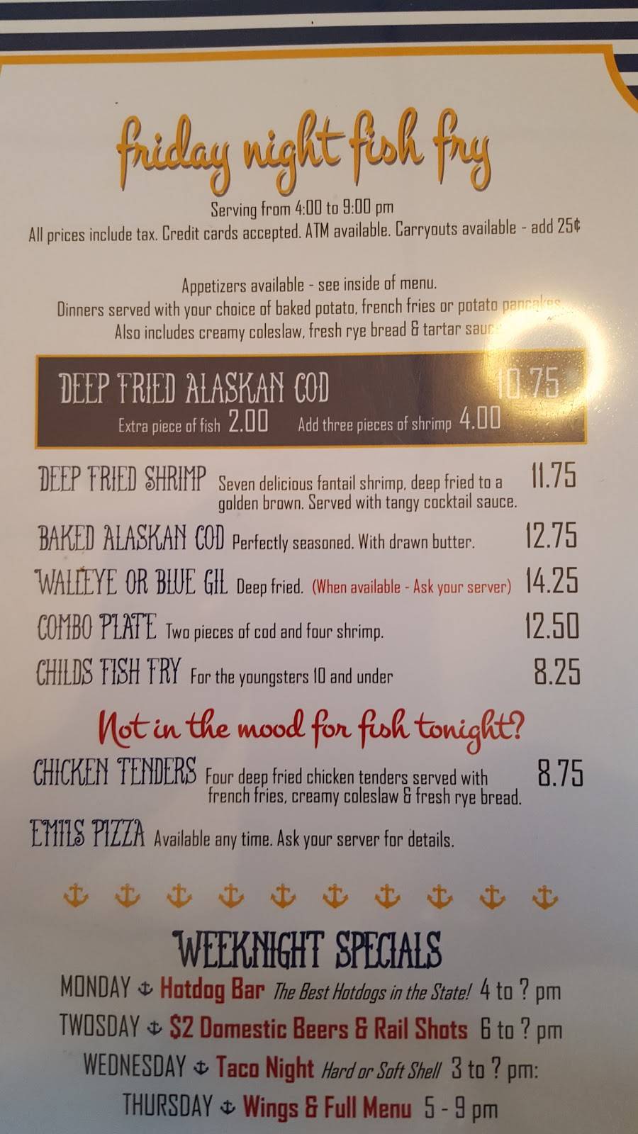 Bark River Yacht Club | restaurant | 136 N Main St, Dousman, WI 53118, USA | 2629652500 OR +1 262-965-2500