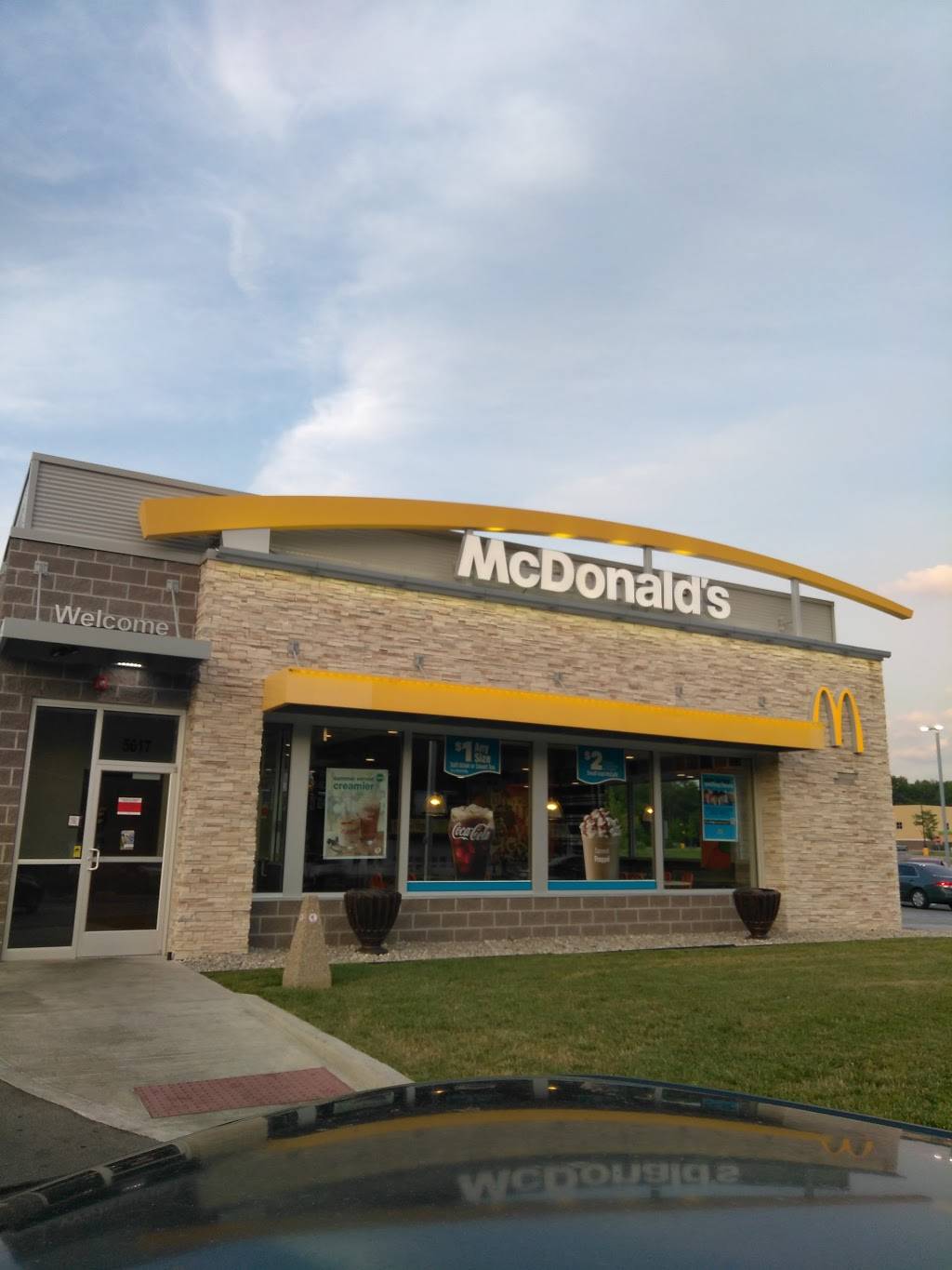 McDonalds | cafe | 5617 N Michigan Rd, Indianapolis, IN 46228, USA | 3172597402 OR +1 317-259-7402