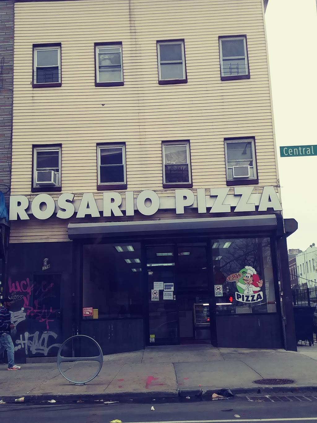 Rosario Pizza | restaurant | 374 Central Ave, Brooklyn, NY 11221, USA | 7184550949 OR +1 718-455-0949