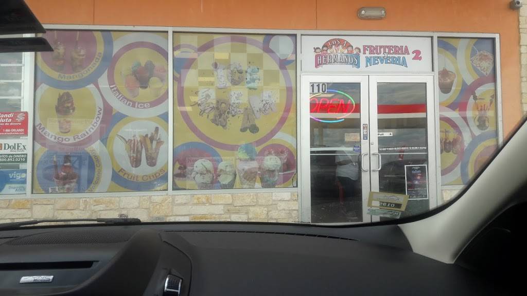 Los 4 Hermanos Neveria Y Fruteria #2 | restaurant | 7200 Elroy Rd Suite 110, Del Valle, TX 78617, USA | 7372226355 OR +1 737-222-6355