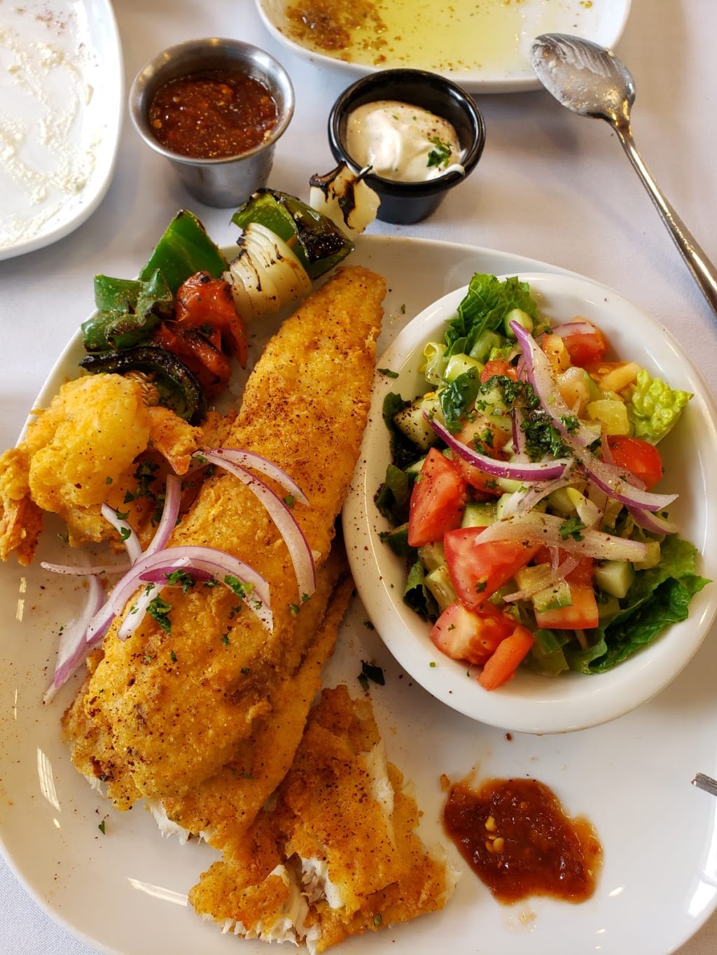 Garden Mediterranean grill | restaurant | 1900 Oak Grove Blvd, Lutz, FL 33559, USA | 8135288088 OR +1 813-528-8088