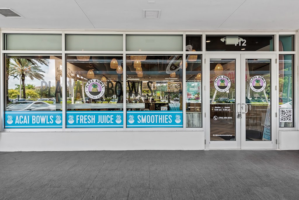 Playa Bowls | restaurant | 3111 N University Dr Ste 112, Coral Springs, FL 33065, USA | 7542404943 OR +1 754-240-4943