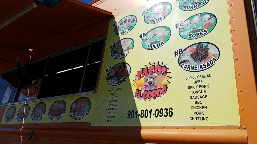 Tacos El Gordo | restaurant | 4076 Jackson Ave, Memphis, TN 38128, USA | 9018010936 OR +1 901-801-0936
