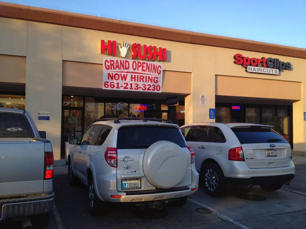 Hi Sushi | restaurant | 9660 Hageman Rd, Bakersfield, CA 93312, USA | 6612133230 OR +1 661-213-3230