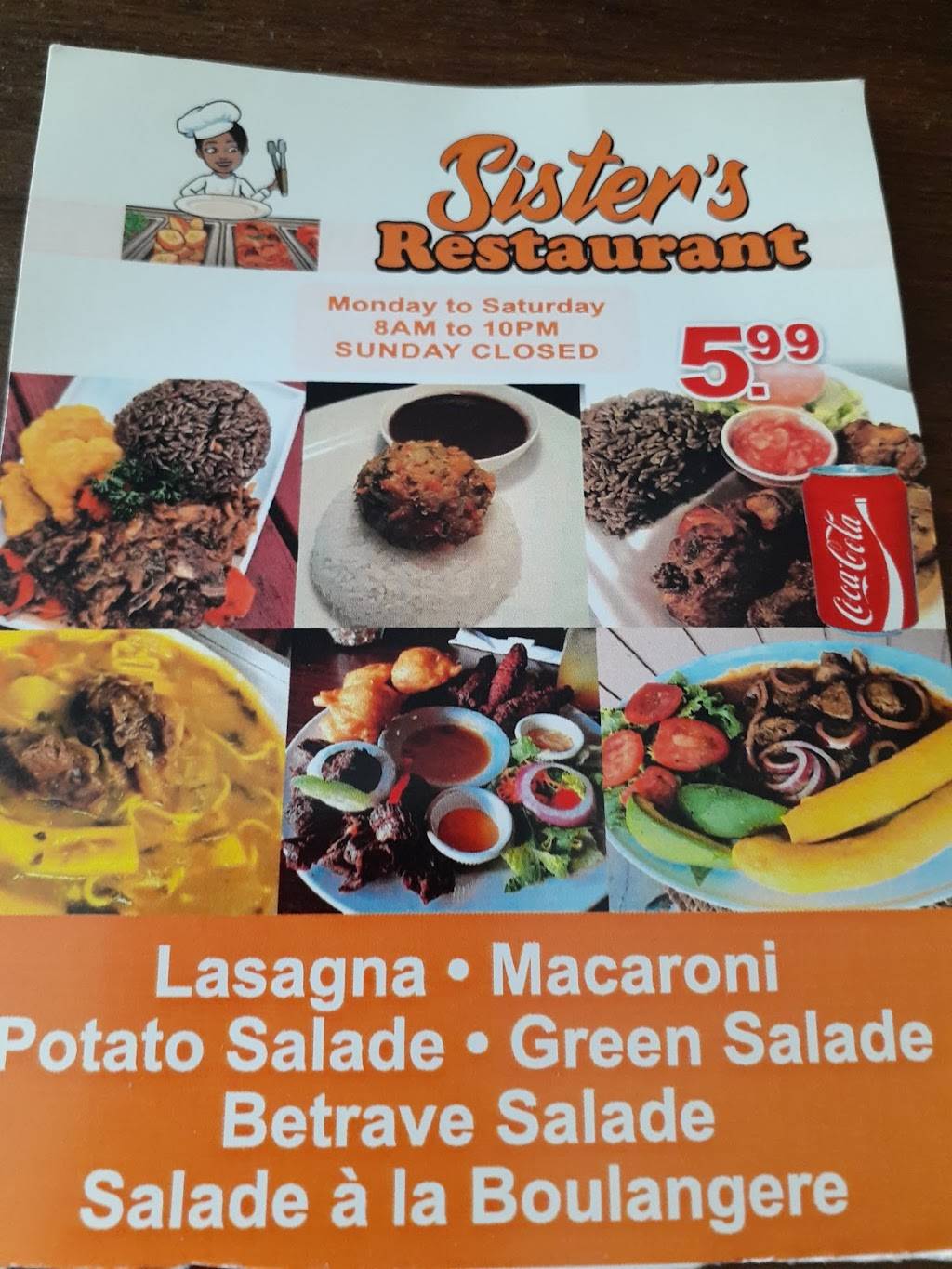 Sisters Restaurant | restaurant | 158 Montello St, Brockton, MA 02301, USA | 5085109998 OR +1 508-510-9998