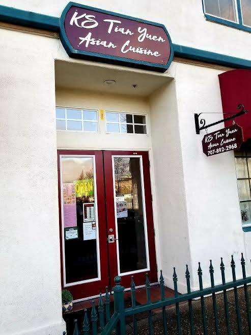 KS Tian Yuen Asian Cuisine | restaurant | 610 McClelland Dr, Windsor, CA 95492, USA | 7078922968 OR +1 707-892-2968