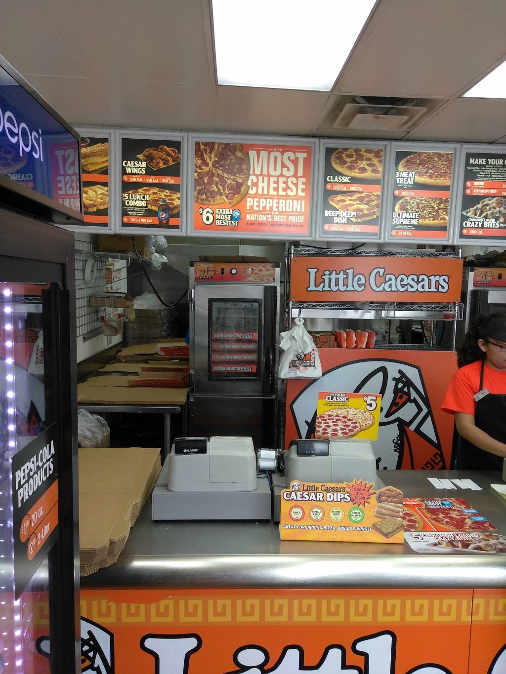 Little Caesars Pizza | meal takeaway | 1442 S Bristol St #2-C, Santa Ana, CA 92704, USA | 7145453099 OR +1 714-545-3099
