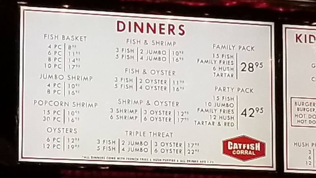 Catfish Corral | restaurant | 909 FM148, Crandall, TX 75114, USA | 9724723623 OR +1 972-472-3623