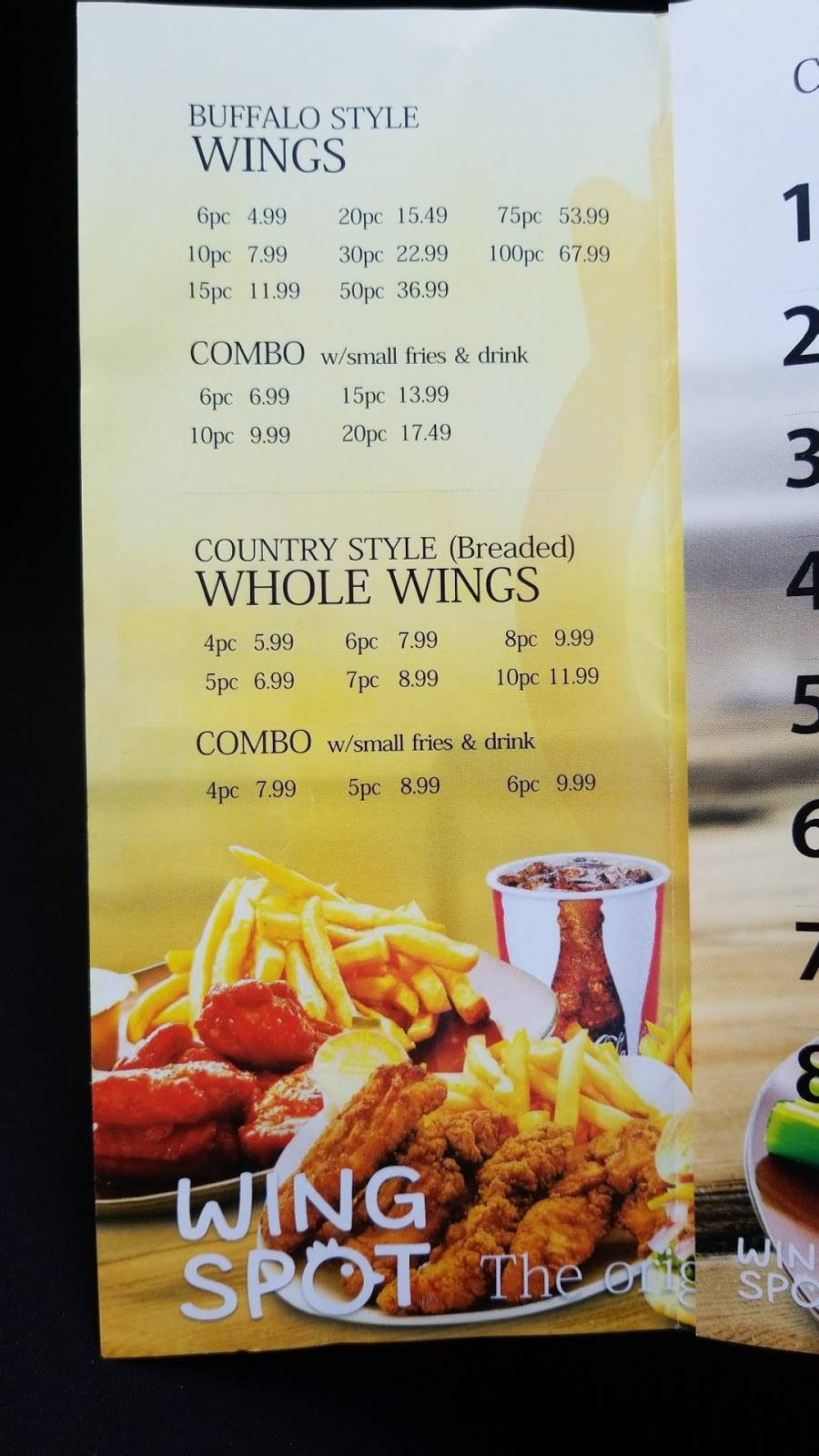 Wing spot | restaurant | 5675 N Front St #101, Philadelphia, PA 19120, USA | 2152242440 OR +1 215-224-2440