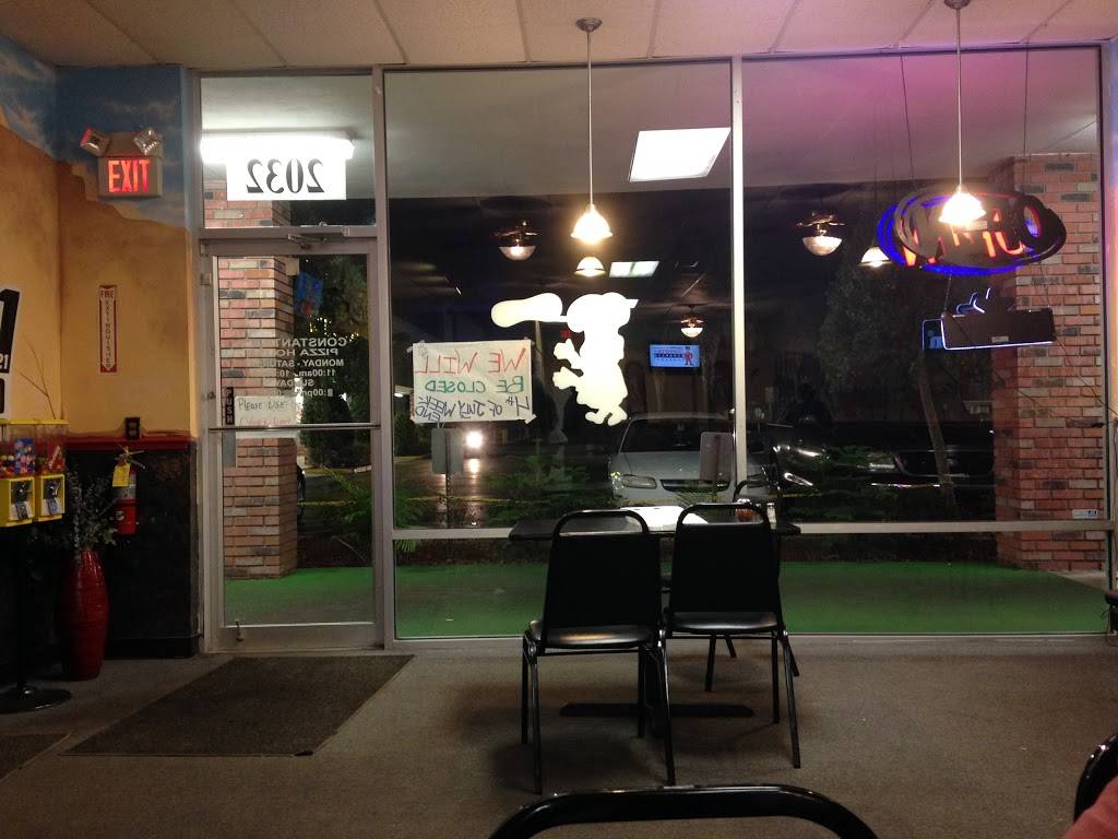 Constantines Pizza House | restaurant | 2032 S Ridgewood Ave, South Daytona, FL 32119, USA | 3864923109 OR +1 386-492-3109