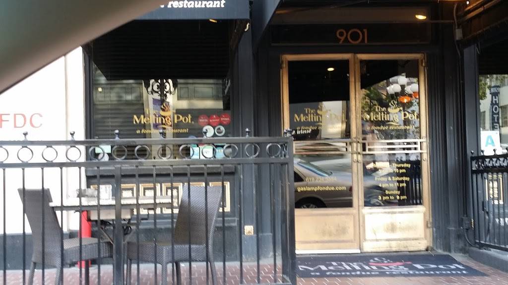The Melting Pot | restaurant | 901 Fifth Ave, San Diego, CA 92101, USA | 6192345554 OR +1 619-234-5554