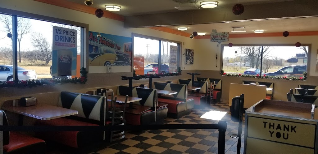 A&W Restaurant | restaurant | 1421 East St, Iola, KS 66749, USA | 6203653011 OR +1 620-365-3011