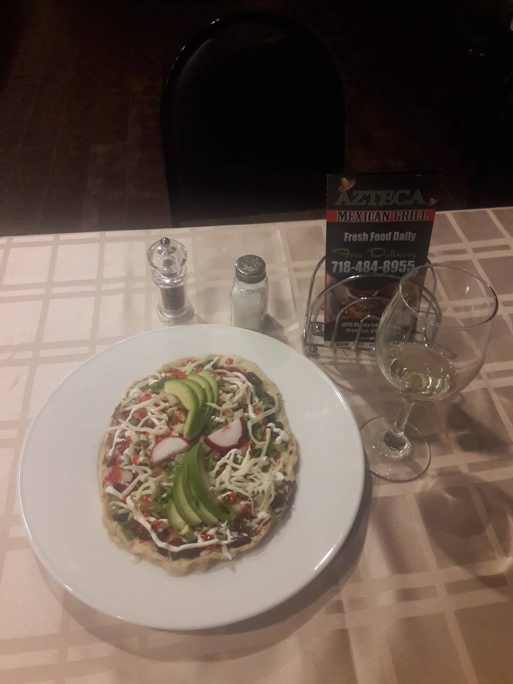 Azteca Mexican Grill | restaurant | 1915 Coney Island Ave #1, Brooklyn, NY 11230, USA | 7184848955 OR +1 718-484-8955
