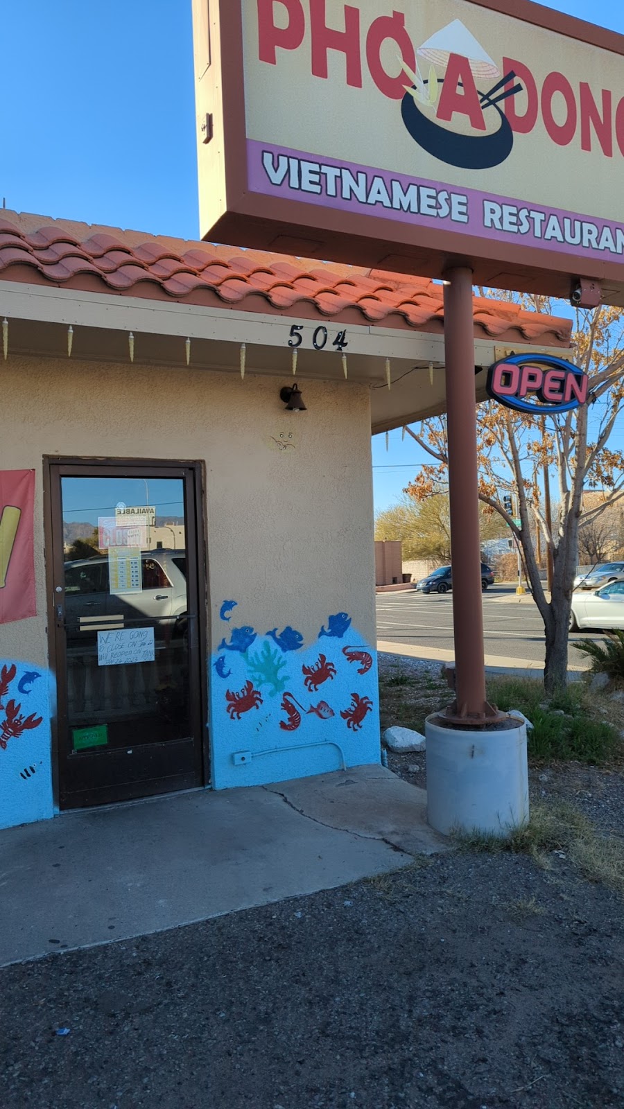 Pho A Dong Restaurant | restaurant | 504 E Amador Ave, Las Cruces, NM 88001, USA | 5755279248 OR +1 575-527-9248