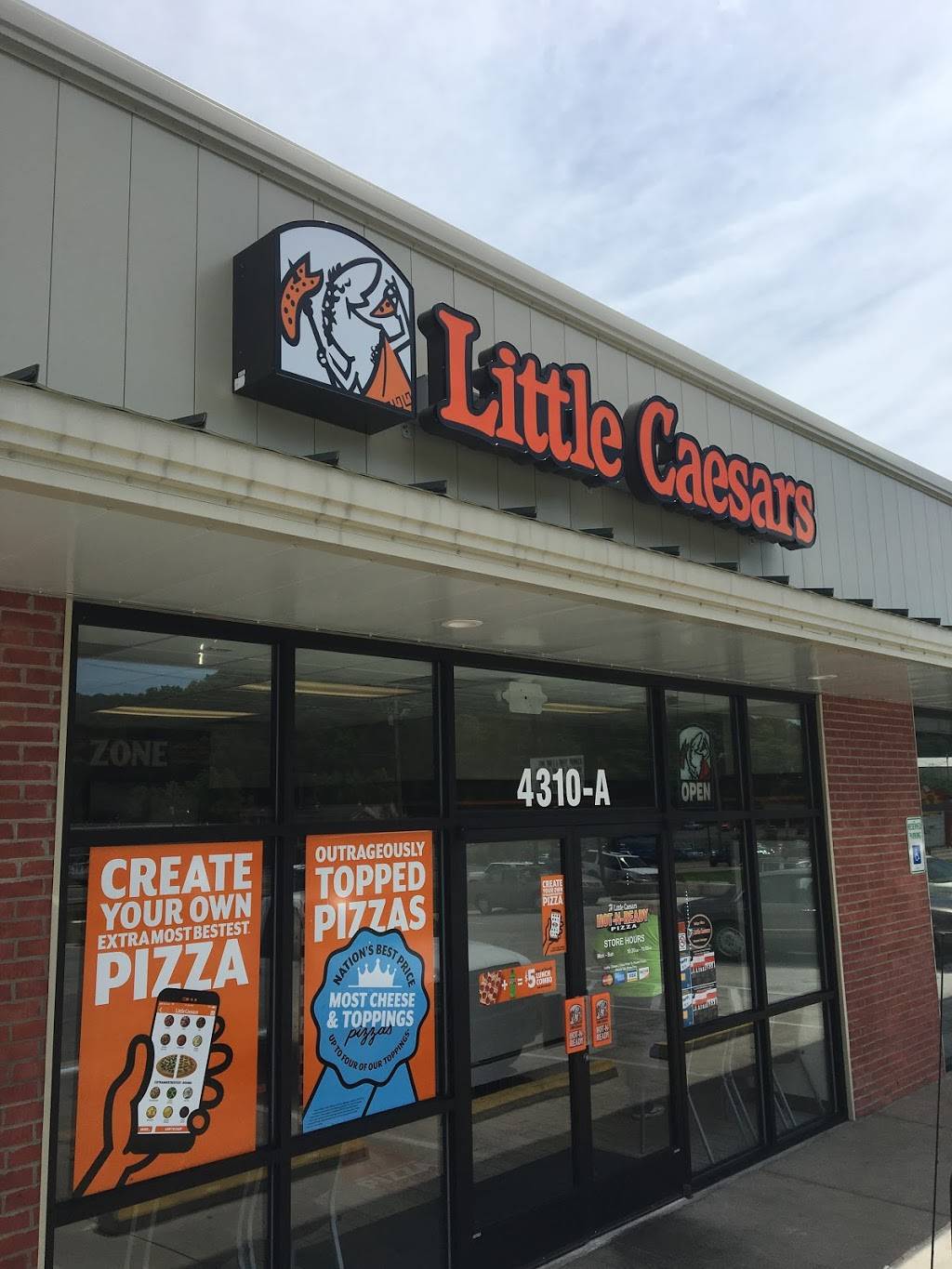 Little Caesars Pizza | meal takeaway | 4310 TN-66, Rogersville, TN 37857, USA | 4235001021 OR +1 423-500-1021