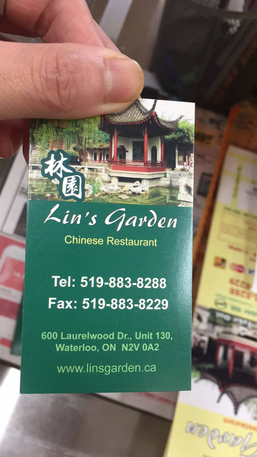 Lin’s Garden | restaurant | 600 Laurelwood Dr, Waterloo, ON N2V 0A2, Canada | 5198838288 OR +1 519-883-8288