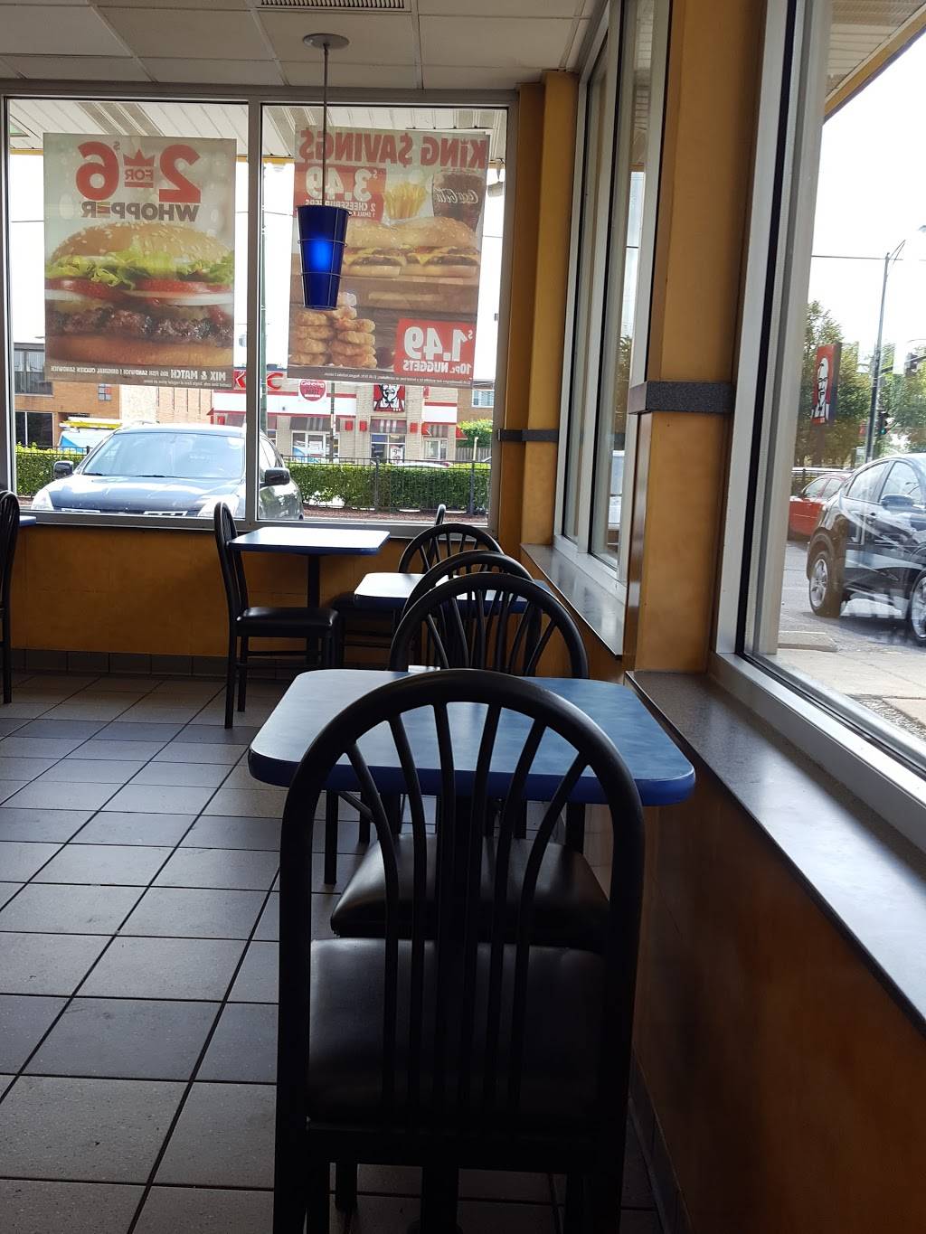 Burger King | restaurant | 110 E 95th St, Chicago, IL 60619, USA | 7735683358 OR +1 773-568-3358