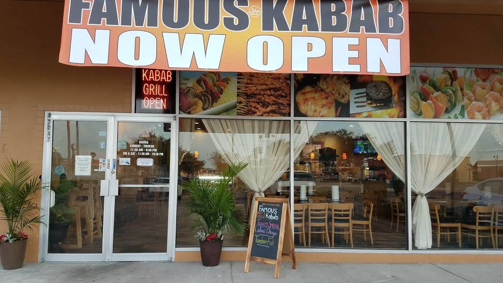 Famous Kabab of Tampa | restaurant | 2047 E Fowler Ave, Tampa, FL 33612, USA | 8139721550 OR +1 813-972-1550