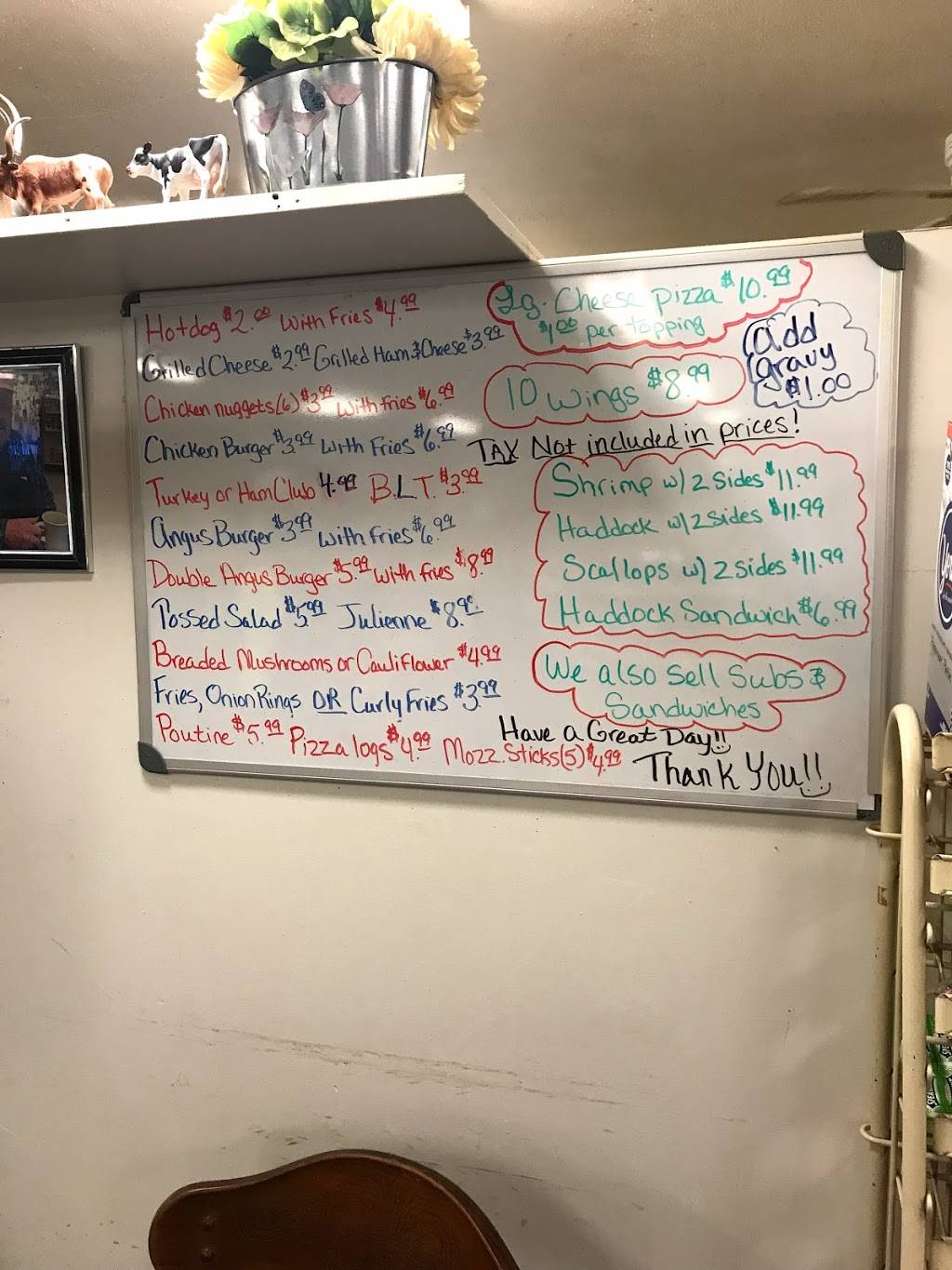 Fisherman’s Cove | restaurant | 6641 NY-58, Gouverneur, NY 13642, USA | 3155782735 OR +1 315-578-2735