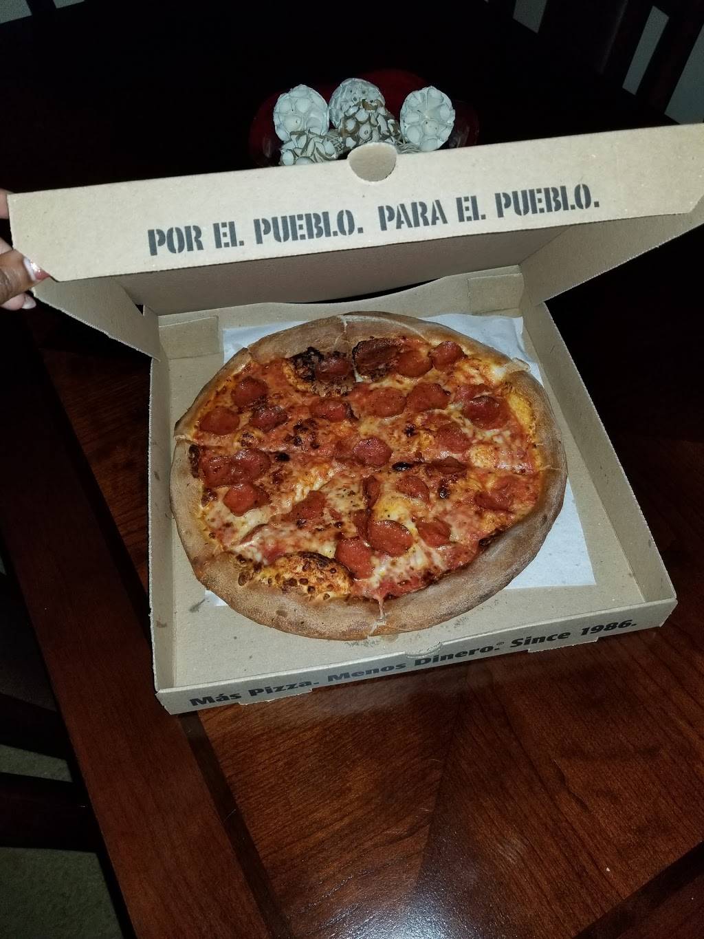 Pizza Patrón | meal takeaway | 1401 S Buckner Blvd, Dallas, TX 75217, USA | 2143989191 OR +1 214-398-9191